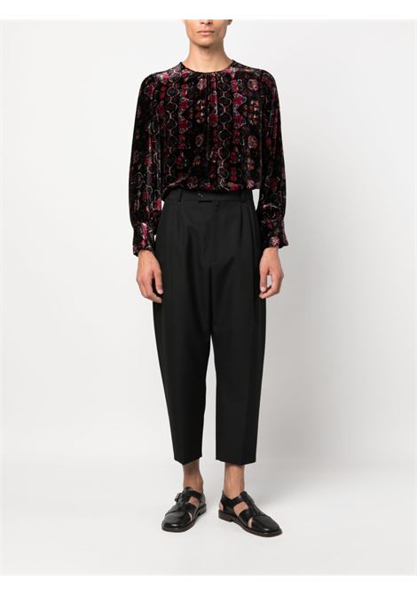 blusa in velluto PIERRE LOUIS MASCIA | Camicia | KANPUR/CML11947361